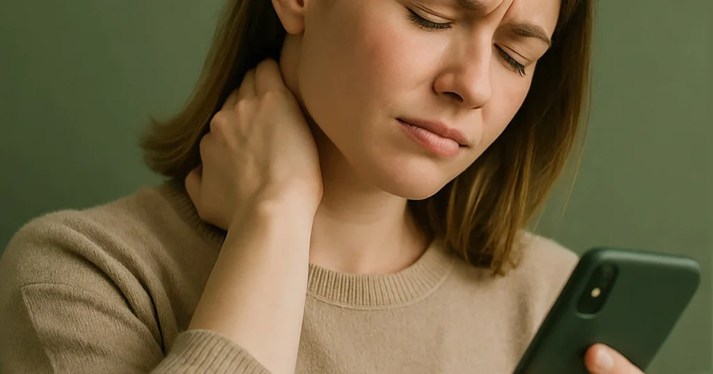 Dolori cervicali e relazione con lo smartphone